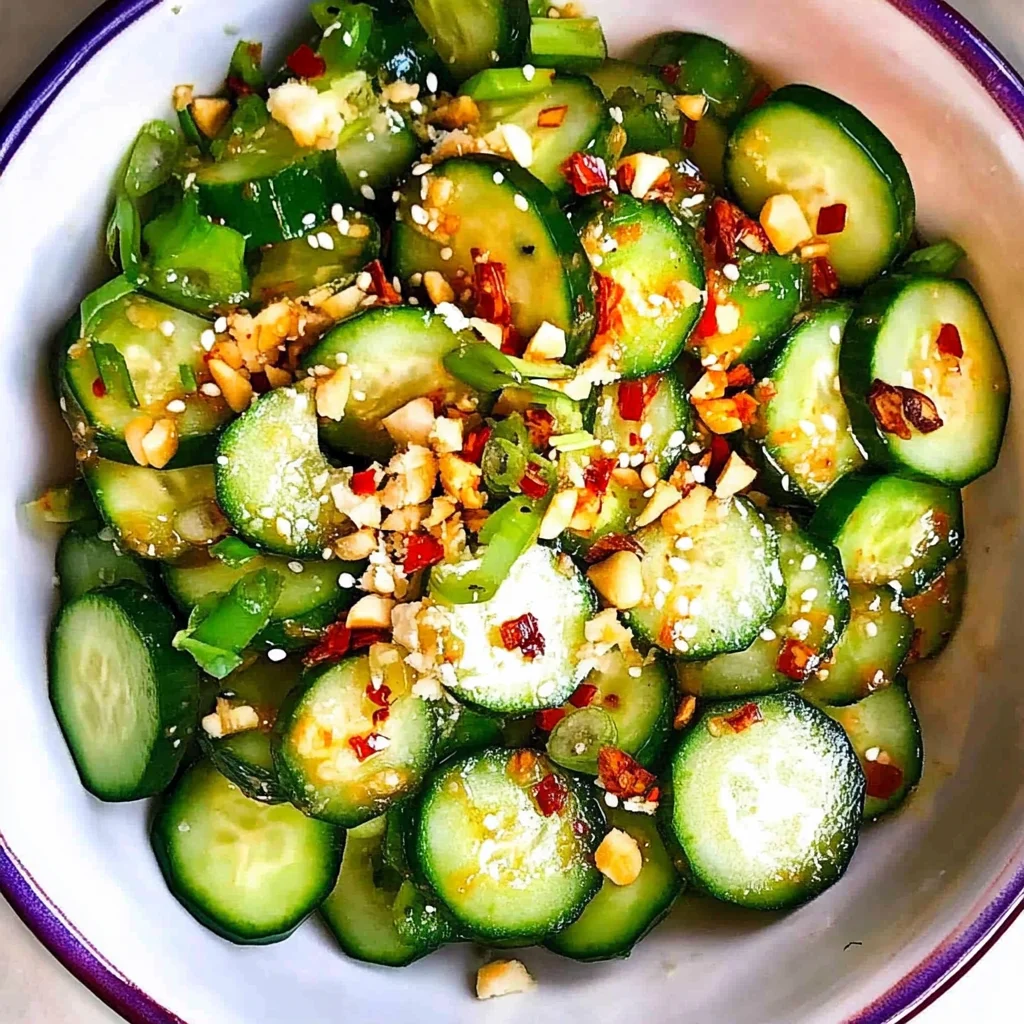 Easy Asian Cucumber Salad