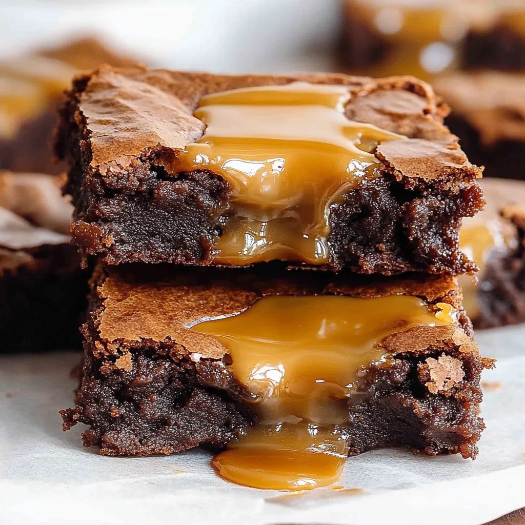 Caramel Brownies