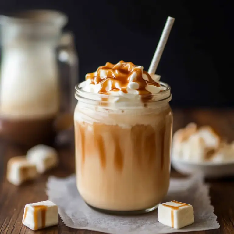 Copycat Starbucks Iced Caramel Macchiato