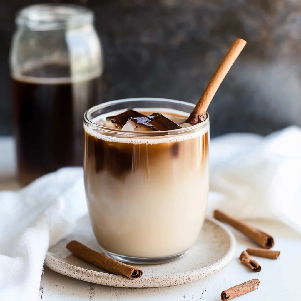 Horchata Cold Brew Latte