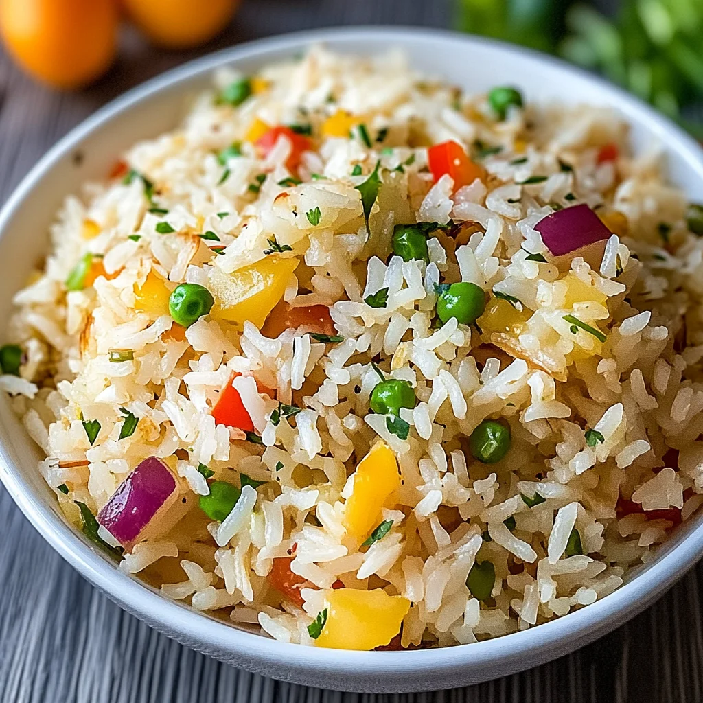 Island Coconut Pepper Rice