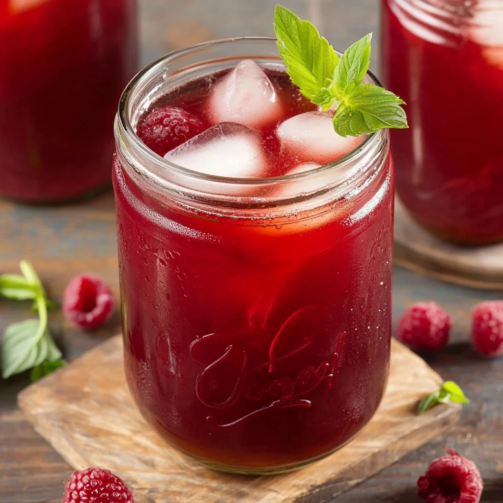 Juicy Raspberry Iced Tea