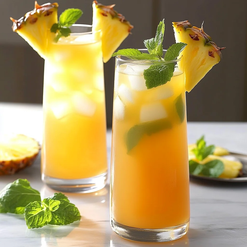 Pineapple Iced Tea