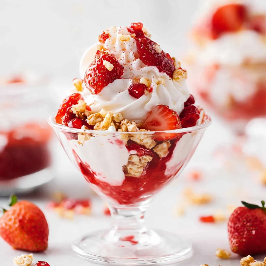 Strawberry Sundaes