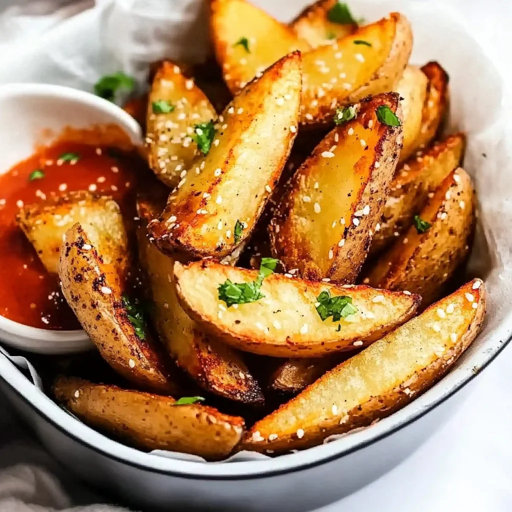 Air Fryer Potato Wedges