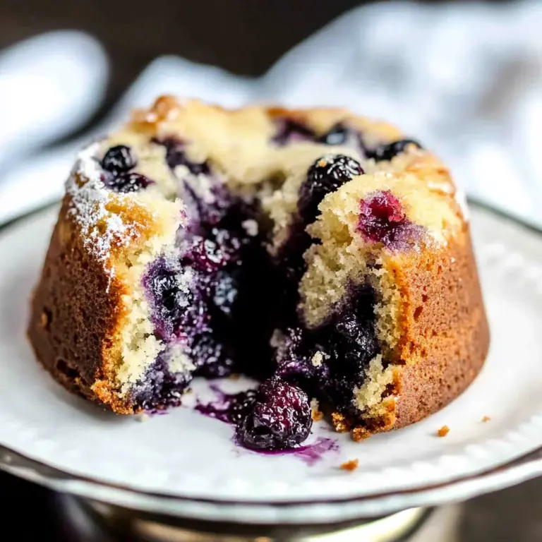 Blueberry Sour Cream Coffee Cake