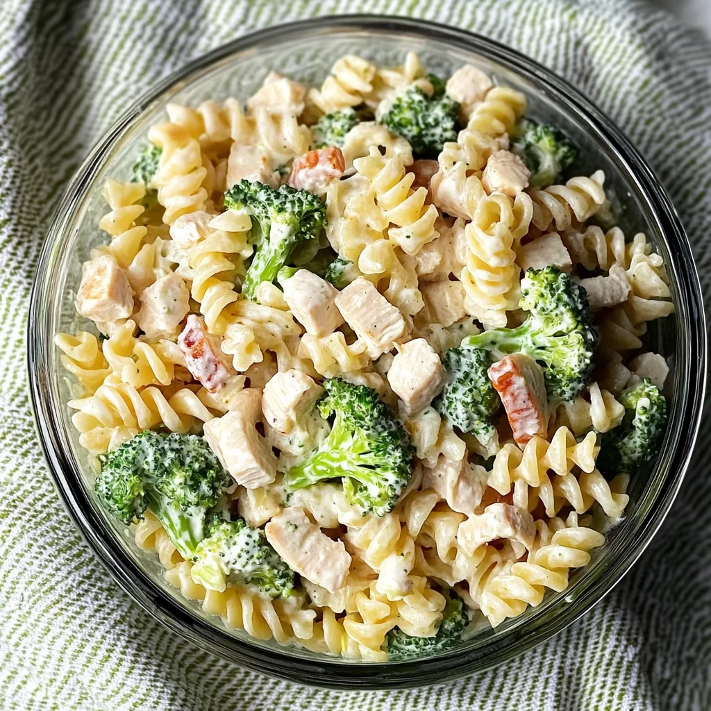 Chicken Broccoli Pasta Salad
