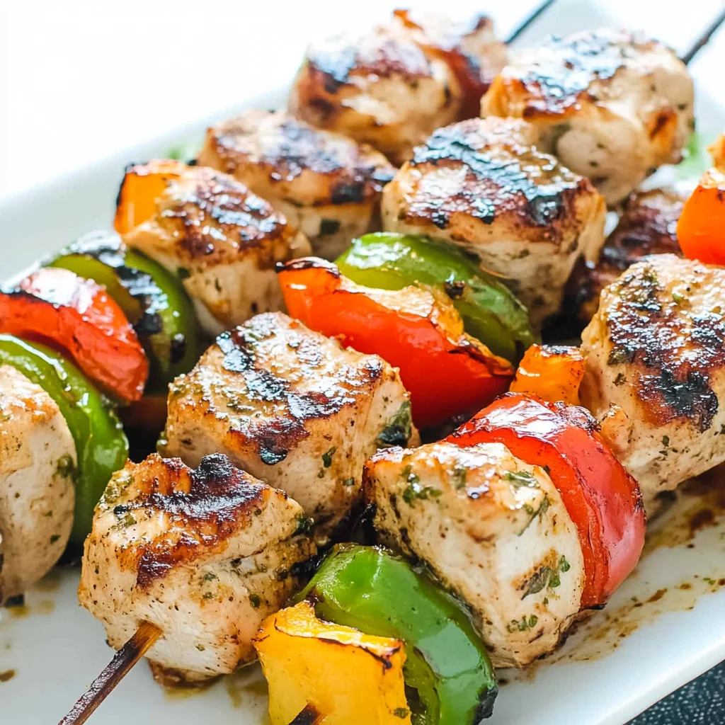 Easy Chicken Kebabs