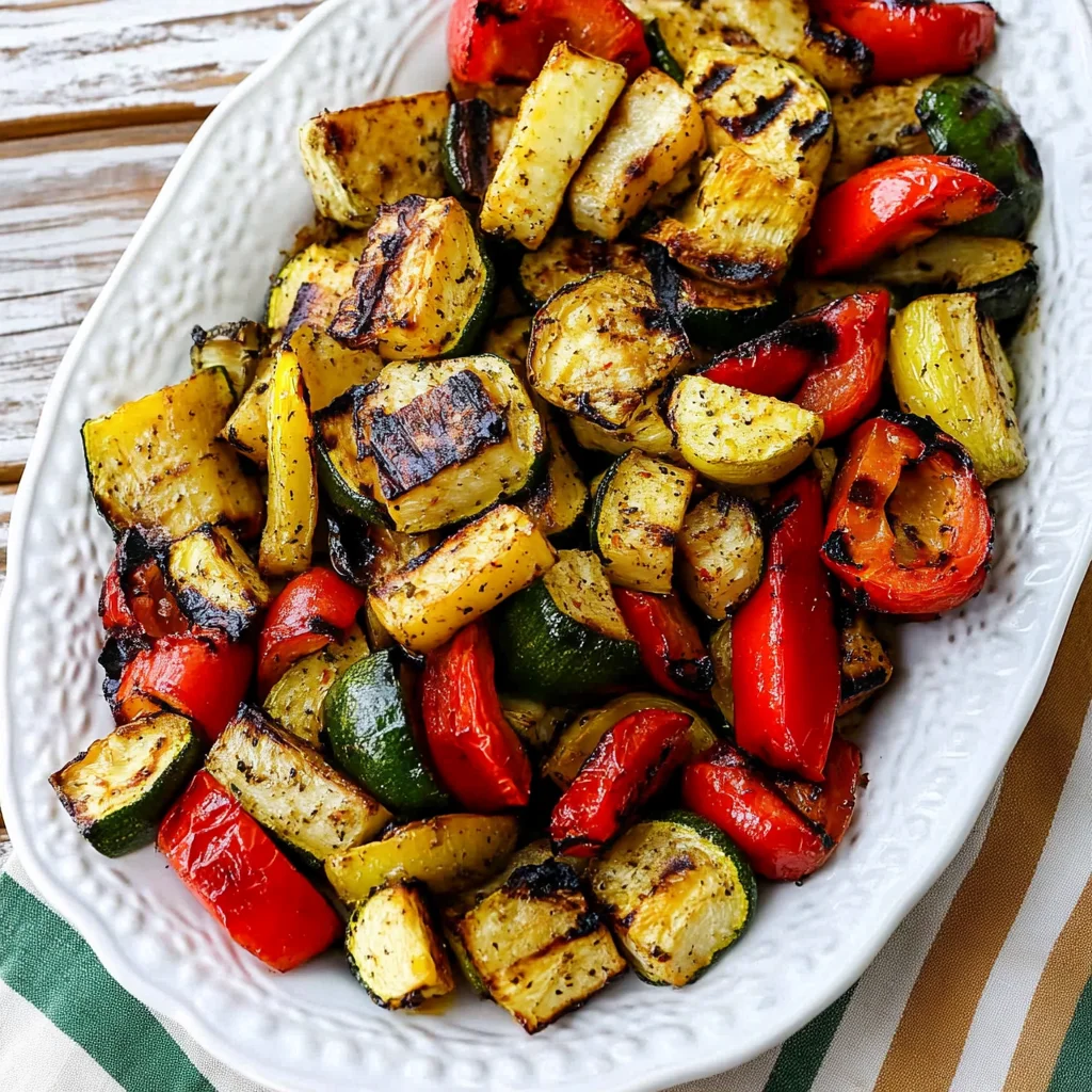 Easy Grilled Vegetables
