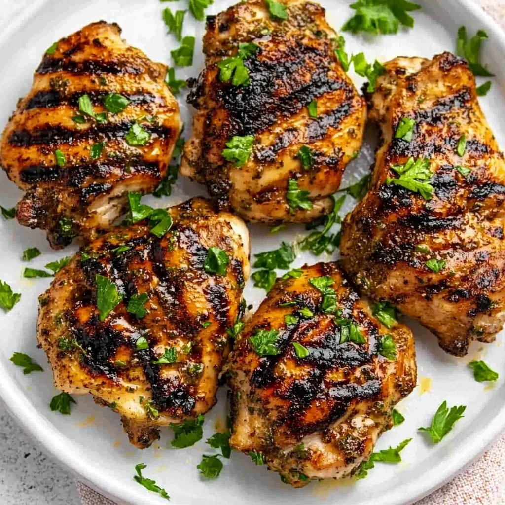 Grilled Chicken Thighs