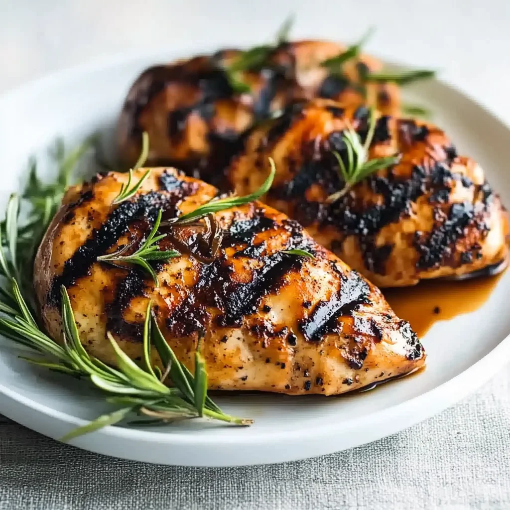 Grilled Chicken with Balsamic Vinegar