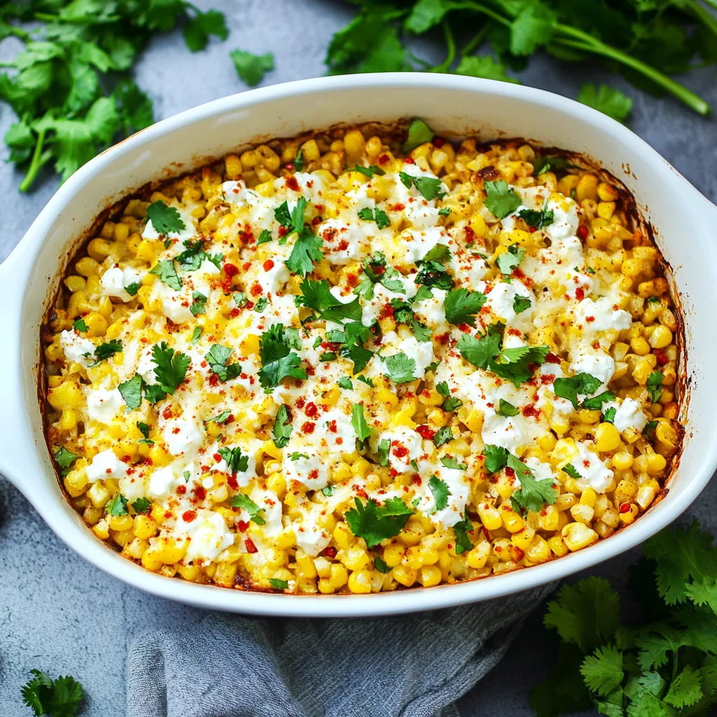 Mexican Street Corn Casserole