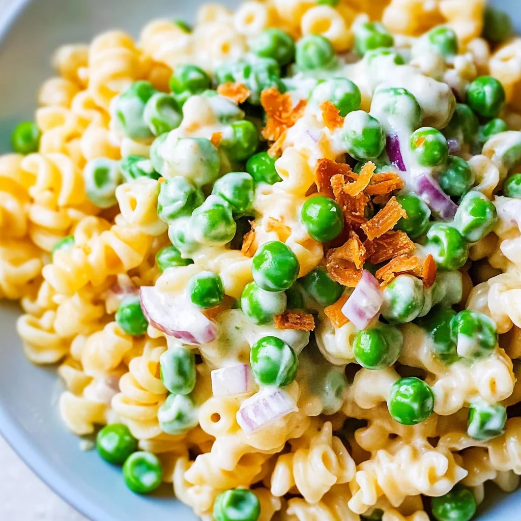 Pea Pasta Salad