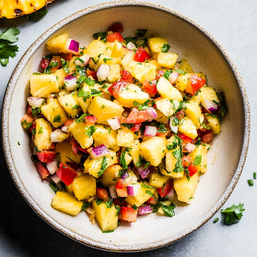 Pineapple Salsa for Fish, Tacos & More