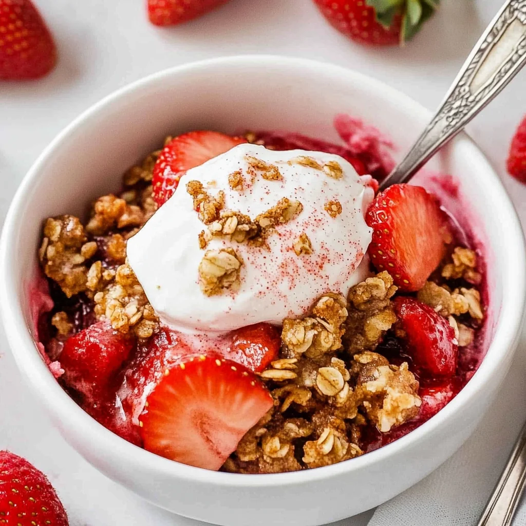 Strawberry Crisp