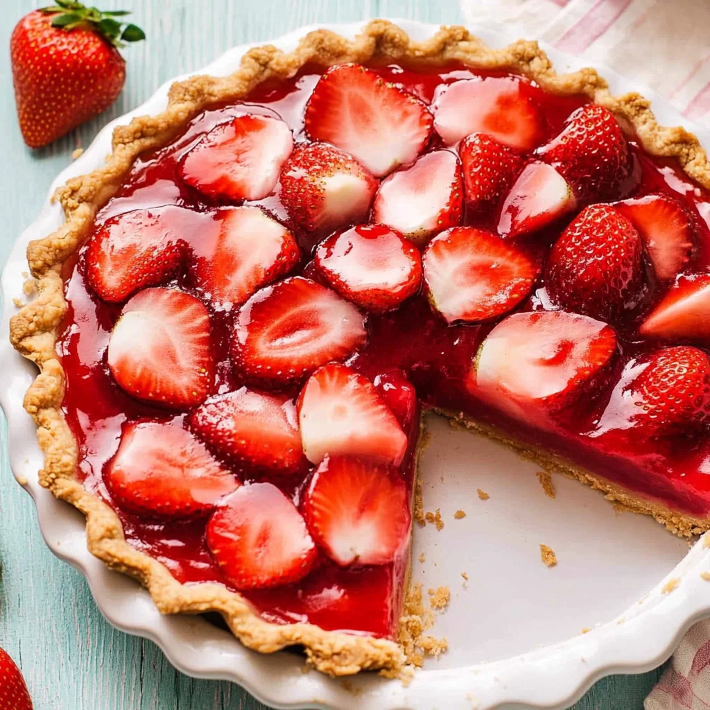 Strawberry Pie with Jello