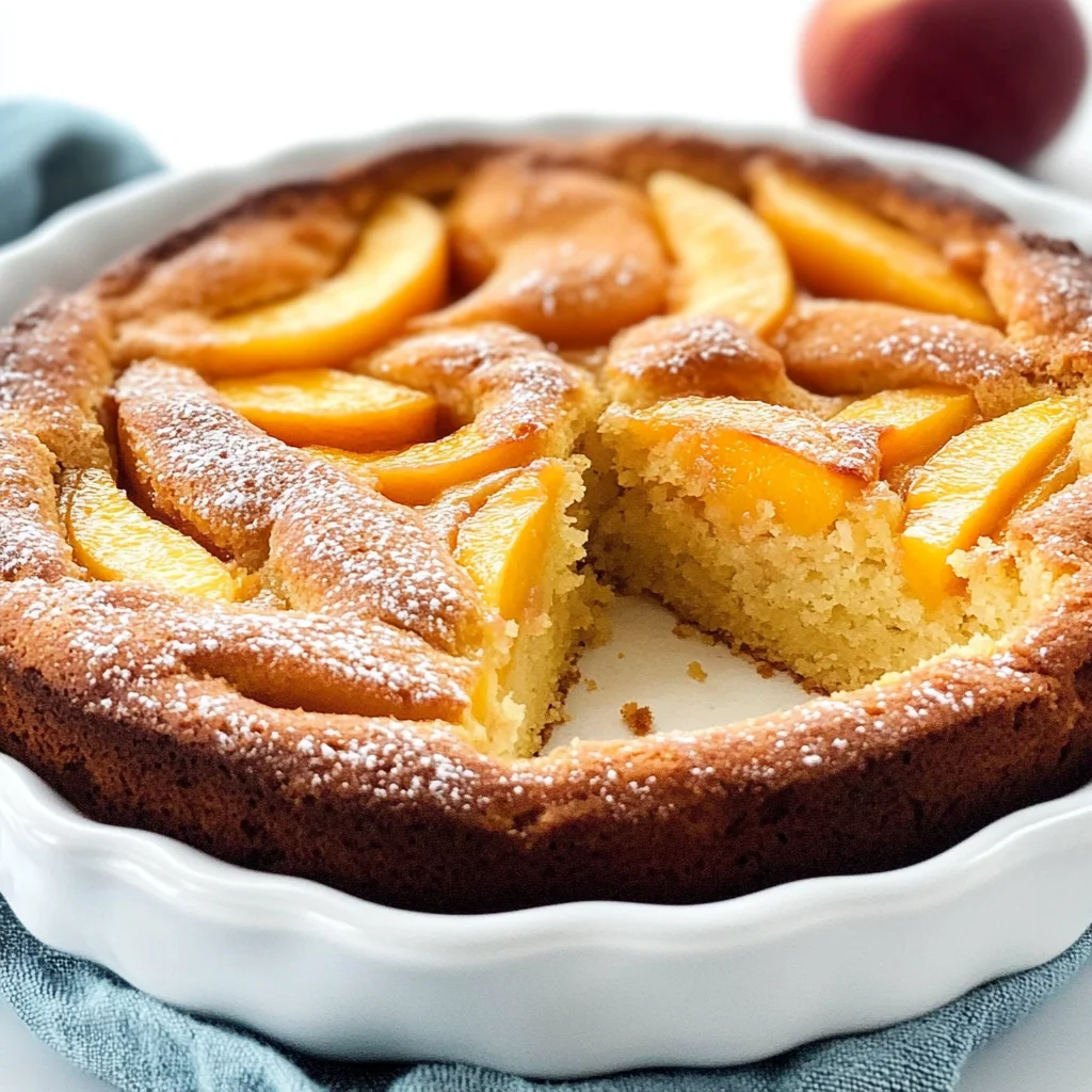 Summer Peach Cake (Simple + ScVanilla Extract (Alcohol-Free)ptious)