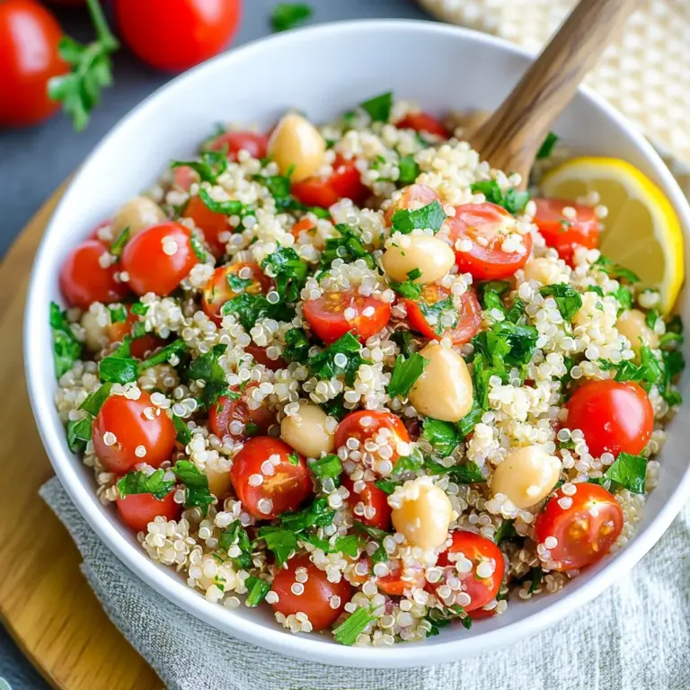 Tomato Quinoa Salad