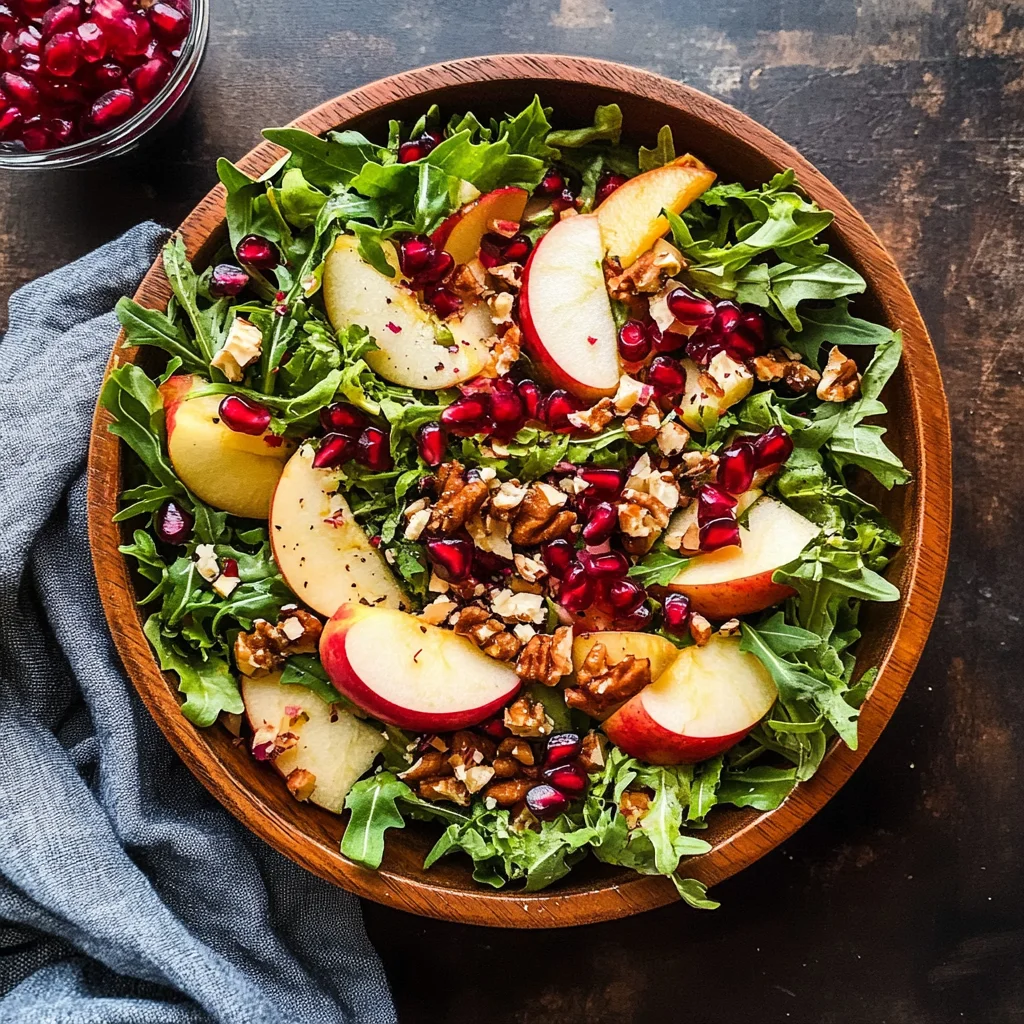 Apple Pomegranate Salad