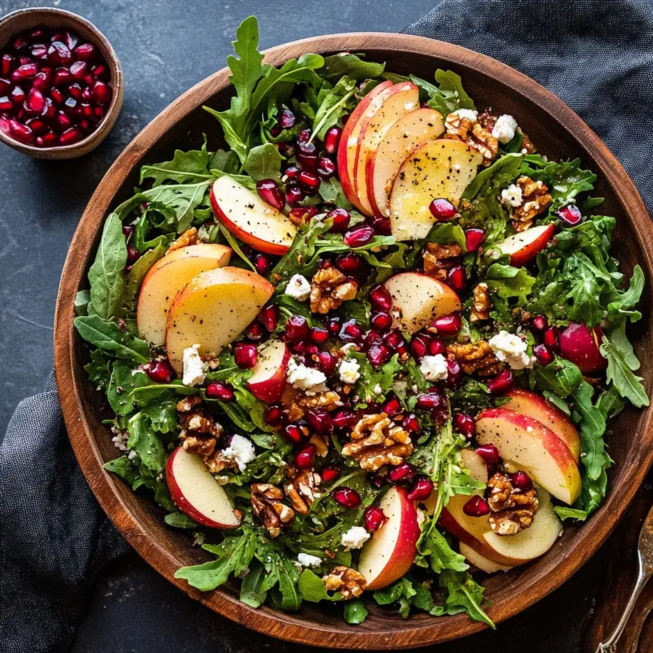 Apple Pomegranate Salad