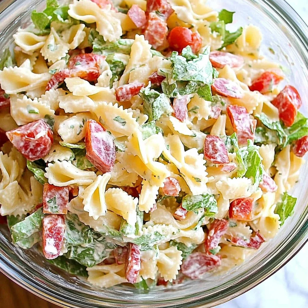 BLT Pasta Salad recipe