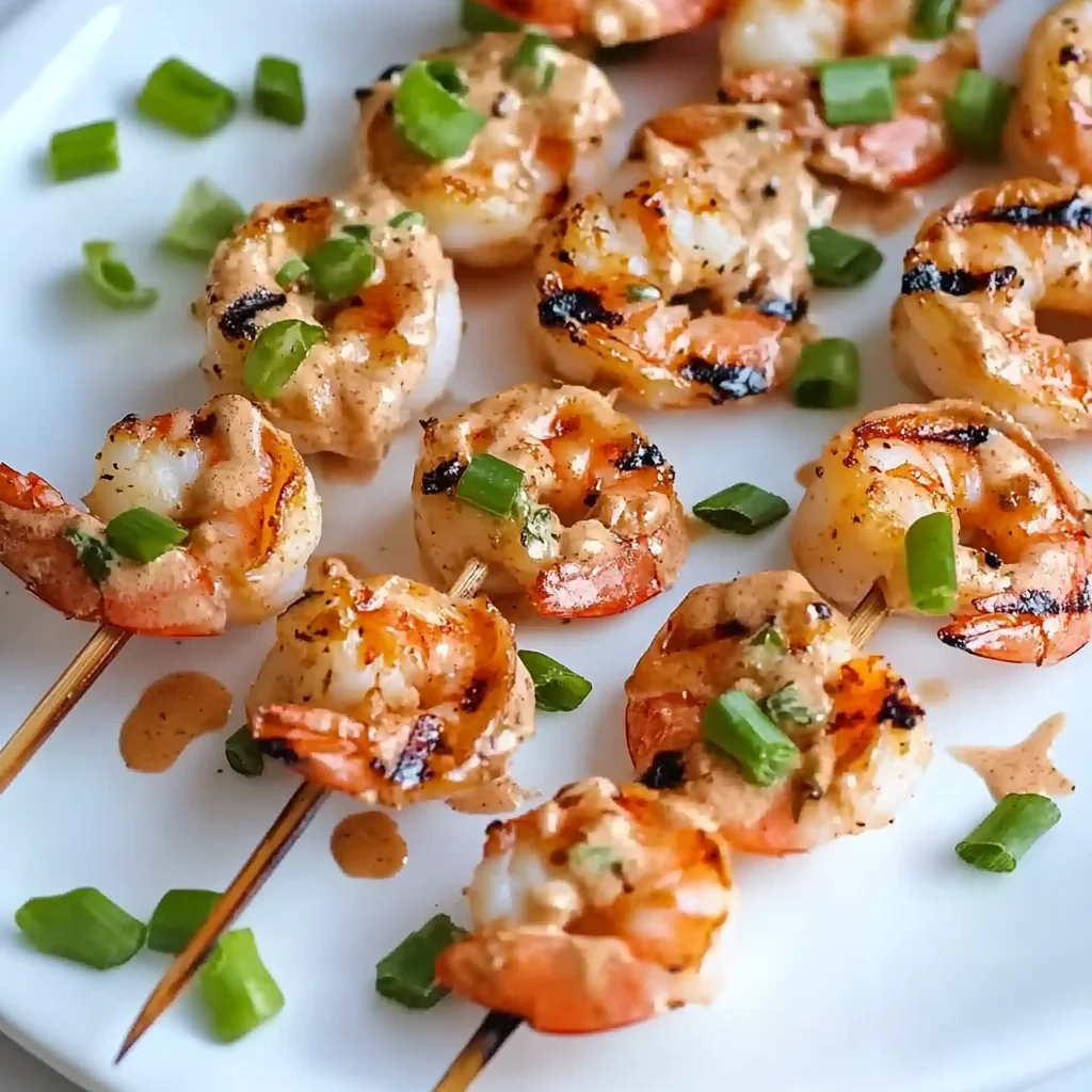 Bangin' Grilled Shrimp Skewers