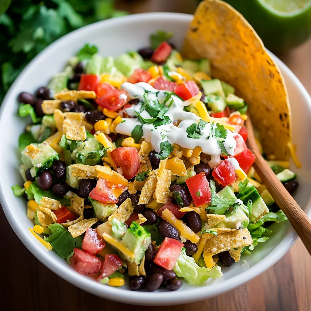 Black Bean Taco Salad