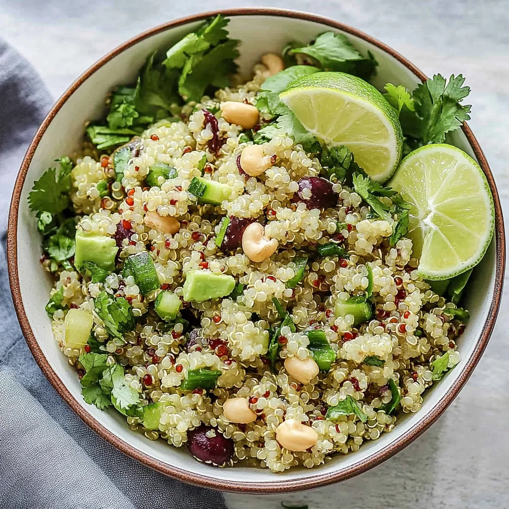 Cilantro Lime Quinoa Salad