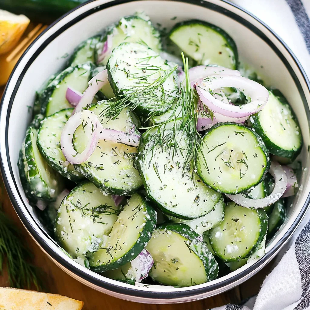 Cucumber Dill Salad