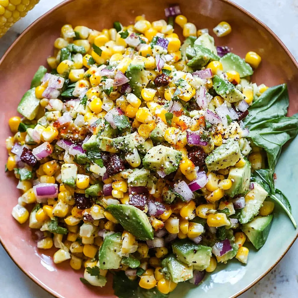 Fiesta Corn and Avocado Salad