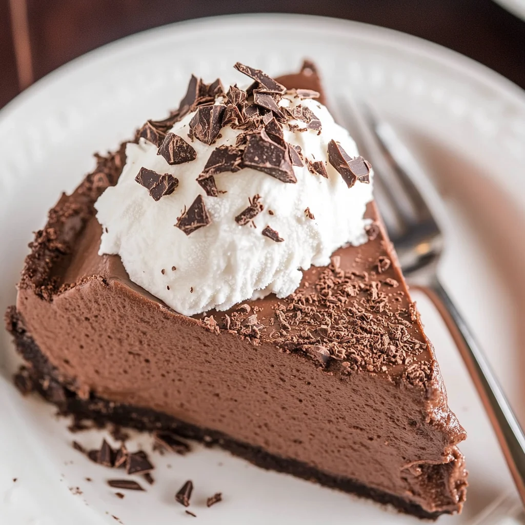 Frozen Chocolate Pie