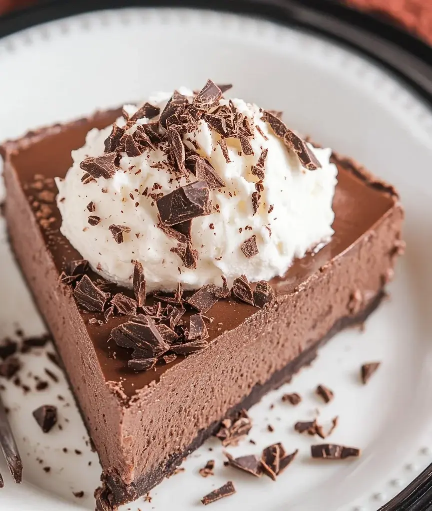 Frozen Chocolate Pie