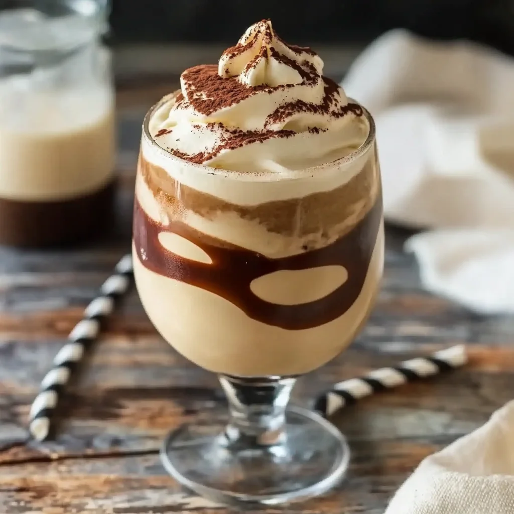 Frozen Mudslide Drink