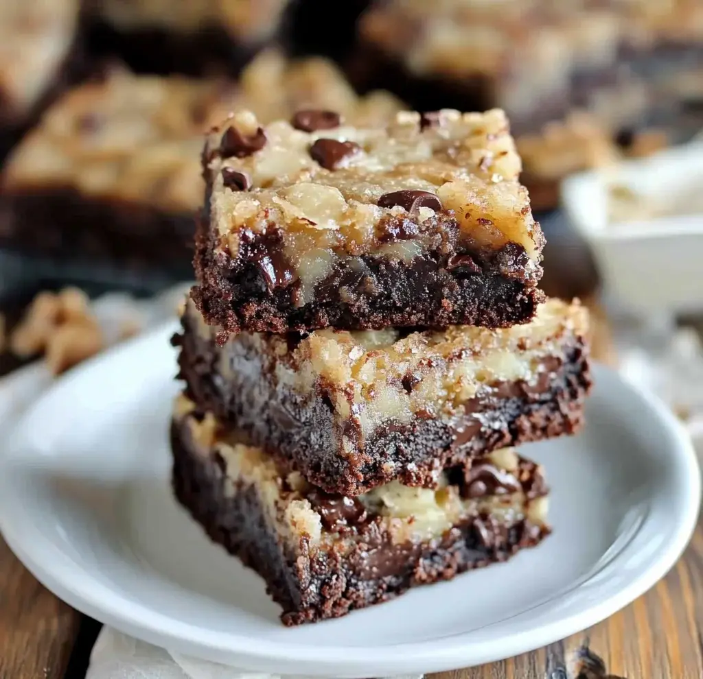 German Chocolate Brownies