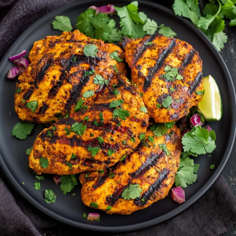 Grilled Moroccan Chicken