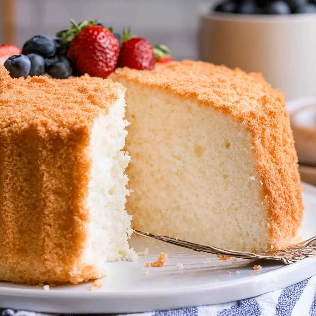 Homemade Angel Food Cake