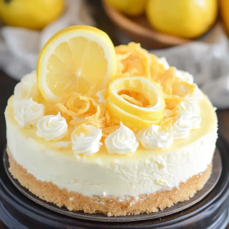 Lemon Cheesecake