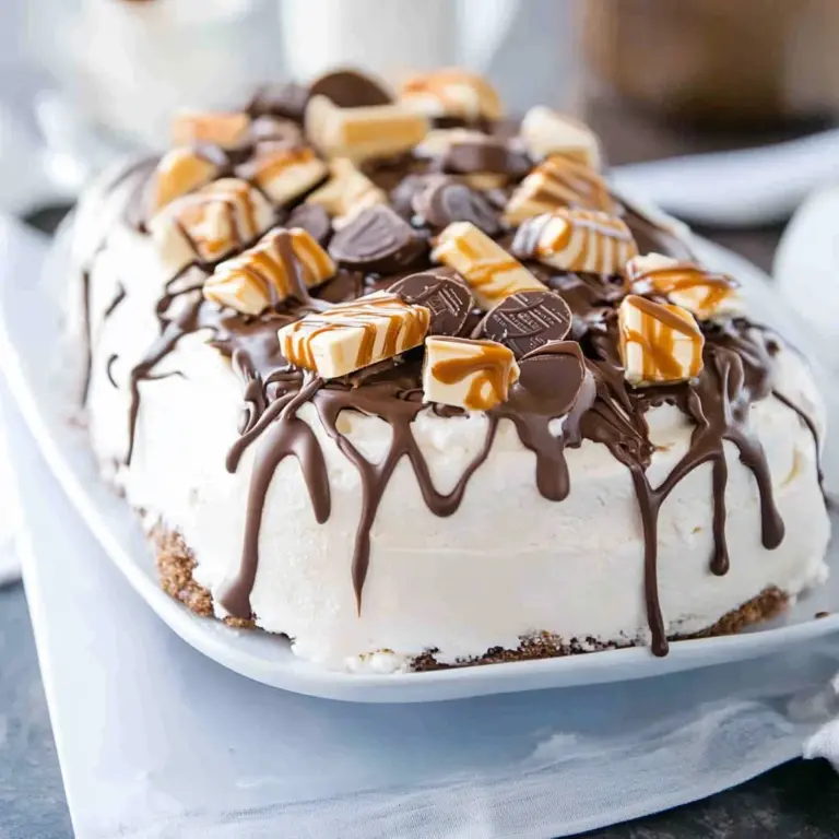 Reese's Ice Cream Cake