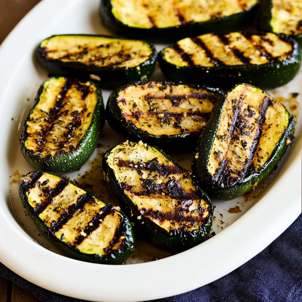 Simple Grilled Zucchini Recipe