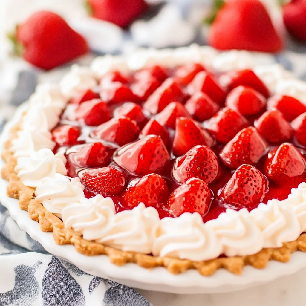 Strawberry Pie With Jello