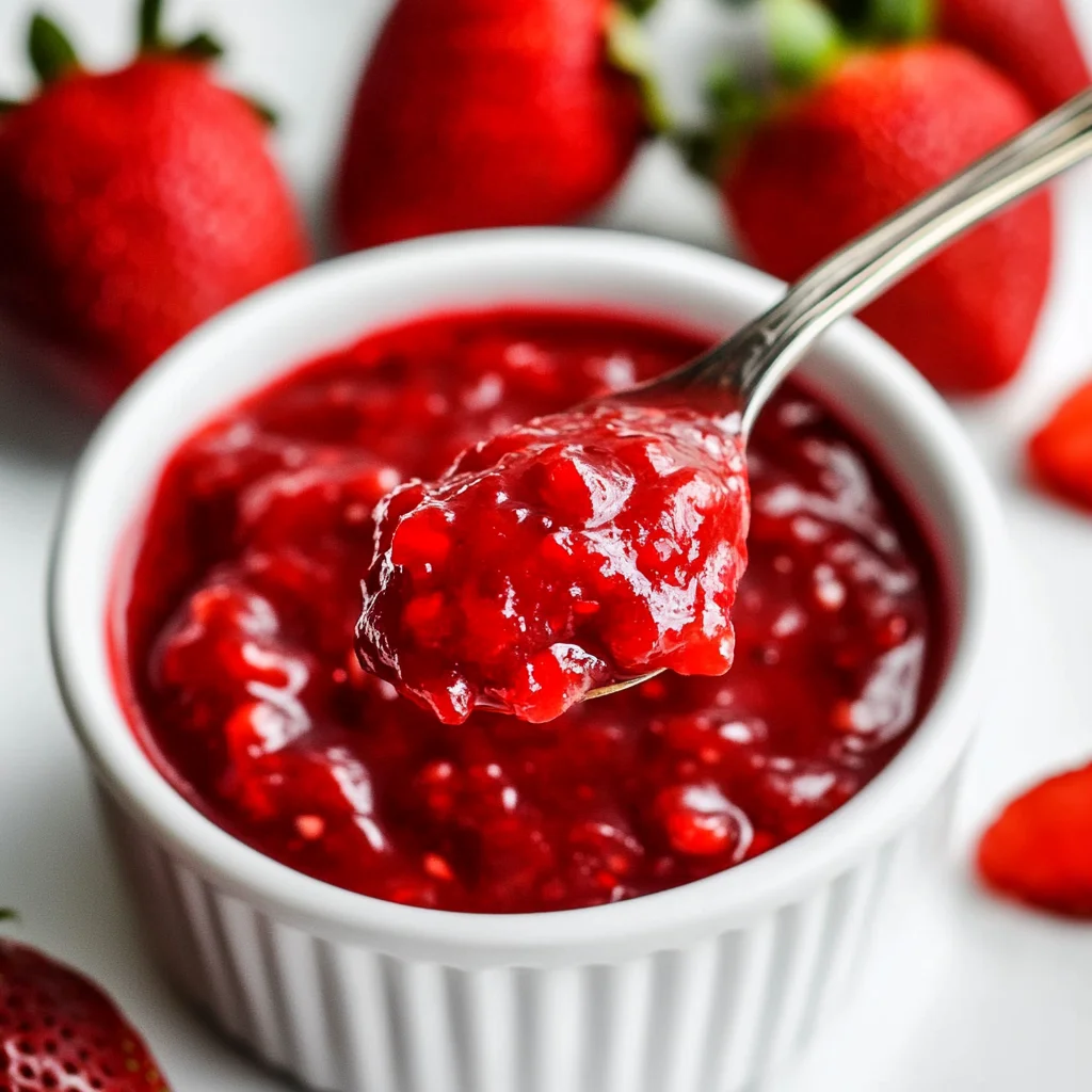 Strawberry Sauce