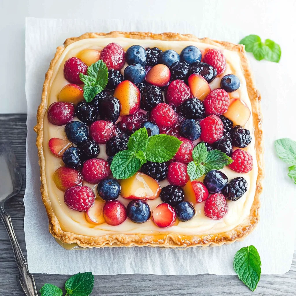 Summer Fruit Tart