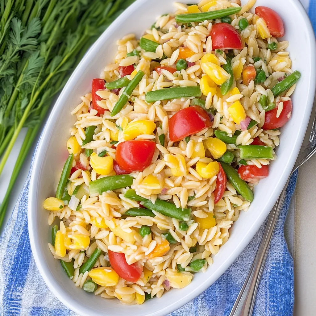 Summer Orzo Salad