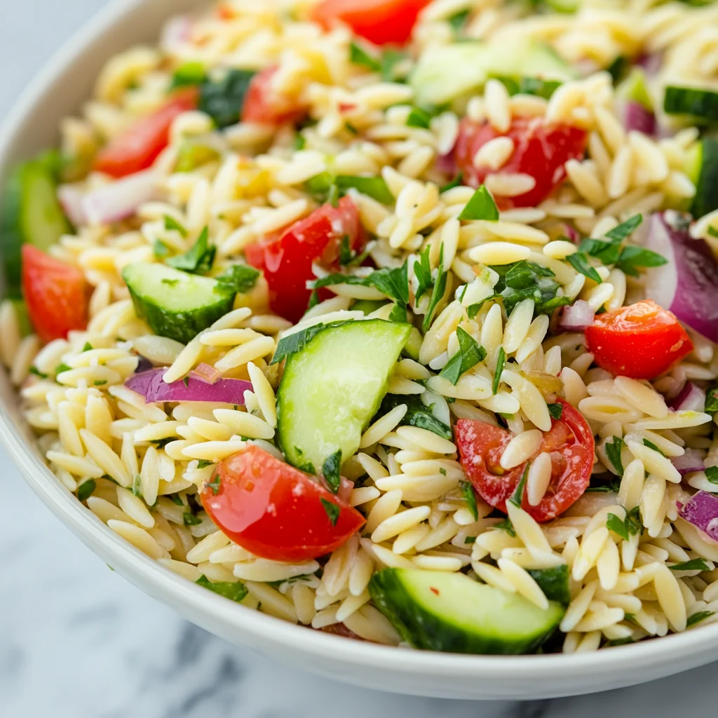 The Best Orzo Pasta Salad