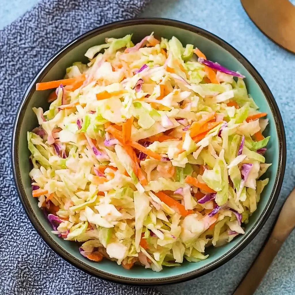Vinegar Coleslaw Recipe (No Mayo Coleslaw)