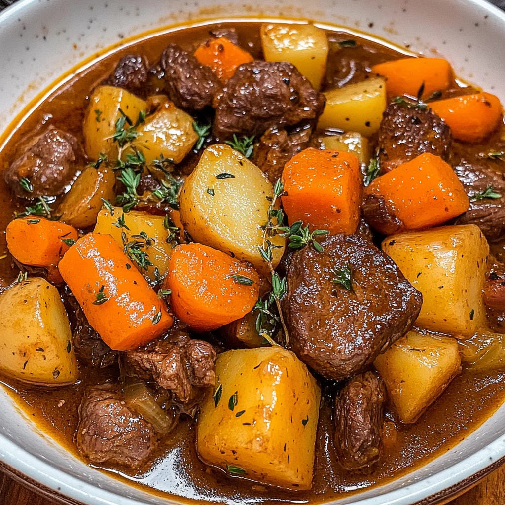 Easy Homemade Beef Stew