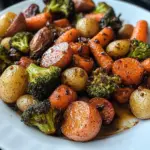 Oven Roasted Vegetables with Balsamic Vinegar
