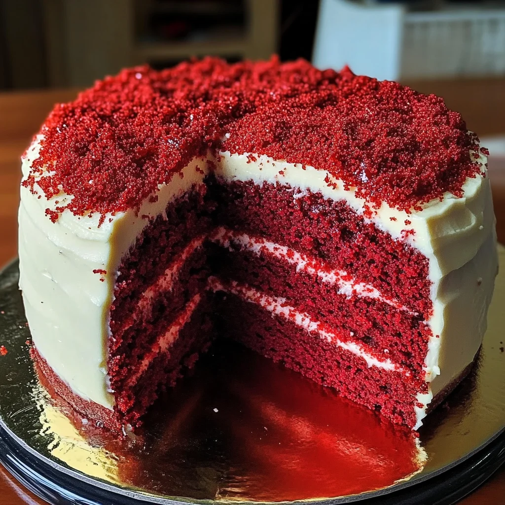 Red Velvet Pound Cake with Cream Cheese Glaze