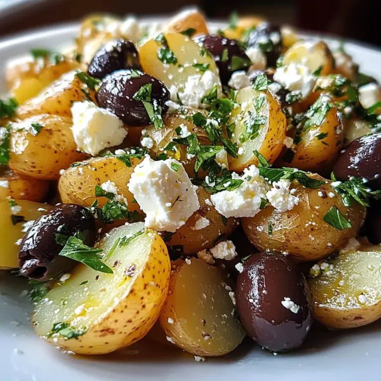 Amazing Mediterranean Potato Salad: 2 Flavors to Adore