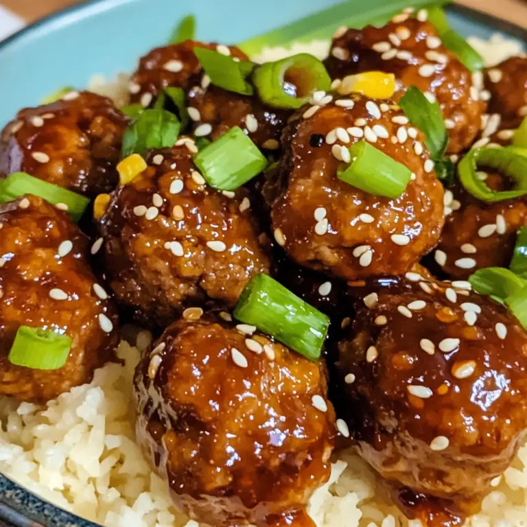 Asian Glazed Meatballs